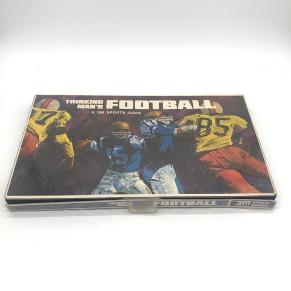 Vintage, rare  1969 Thinking Man's Football  A 3M Sports Game (mint)